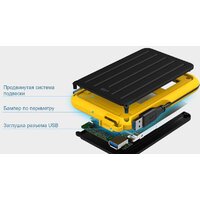 Внешний накопитель Silicon-Power Armor A66 5TB SP050TBPHD66LS3Y - Превью изображения №5 — Интернет-магазин ПроЗаказ