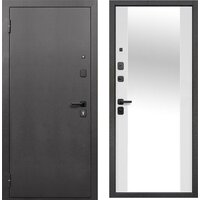 Guard Зеркало серебристый/белый матовый (96x205, левая)