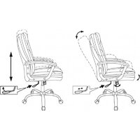 Офисное кресло Бюрократ CH-868SL (черный) - Превью изображения №11 — Интернет-магазин ПроЗаказ