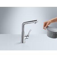 Смеситель Hansgrohe Metris Select 14883800 - Превью изображения №6 — Интернет-магазин ПроЗаказ