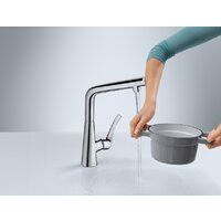 Смеситель Hansgrohe Metris Select 14883800 - Превью изображения №5 — Интернет-магазин ПроЗаказ