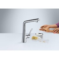 Смеситель Hansgrohe Metris Select 14883800 - Превью изображения №11 — Интернет-магазин ПроЗаказ