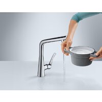 Смеситель Hansgrohe Metris Select 14883800 - Превью изображения №3 — Интернет-магазин ПроЗаказ