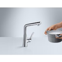Смеситель Hansgrohe Metris Select 14883800 - Превью изображения №2 — Интернет-магазин ПроЗаказ