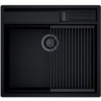Кухонная мойка Globalo Silvano 60.1 Black/BL Mat - Превью изображения №3 — Интернет-магазин ПроЗаказ