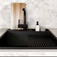 Кухонная мойка Globalo Silvano 60.1 Black/BL Mat - Превью изображения №4 — Интернет-магазин ПроЗаказ