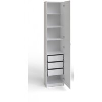 Шкаф-пенал Mio Tesoro Макс 1 дверь 2.06.01.020.1 (белый) - Превью изображения №4 — Интернет-магазин ПроЗаказ