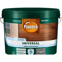 Pinotex Universal 2 в 1 9 л (скандинавский серый)