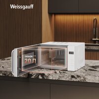 Микроволновая печь Weissgauff MWO-430 White Glass - Превью изображения №4 — Интернет-магазин ПроЗаказ