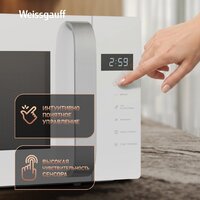 Микроволновая печь Weissgauff MWO-430 White Glass - Превью изображения №3 — Интернет-магазин ПроЗаказ
