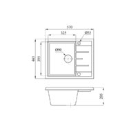 Кухонная мойка AV Engineering Platinum AV765495PSNA (песочный) - Превью изображения №2 — Интернет-магазин ПроЗаказ