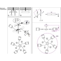 Припотолочная люстра Ambrella light Traditional TR3033233 - Превью изображения №6 — Интернет-магазин ПроЗаказ