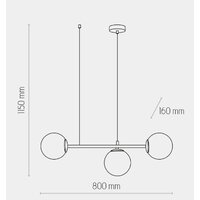 Подвесная люстра TK Lighting TKP6218 - Превью изображения №4 — Интернет-магазин ПроЗаказ