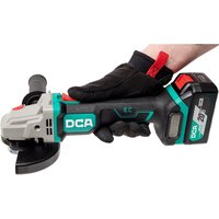 Угловая шлифмашина DCA ADSM06-125 Type FK (с 2-мя АКБ, кейс) - Превью изображения №14 — Интернет-магазин ПроЗаказ