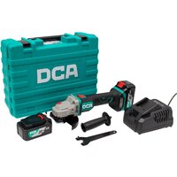Угловая шлифмашина DCA ADSM06-125 Type FK (с 2-мя АКБ, кейс) - Превью изображения №11 — Интернет-магазин ПроЗаказ