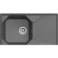Кухонная мойка GranFest GF-U-840L (графит) - Превью изображения №2 — Интернет-магазин ПроЗаказ