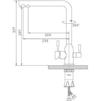 Смеситель Raglo R81.61.05 - Превью изображения №2 — Интернет-магазин ПроЗаказ