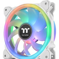 Комплект вентиляторов для корпуса с контроллером Thermaltake SWAFAN 12 RGB Radiator Fan TT Premium Edition White CL-F145-PL12SW-A - Превью изображения №2 — Интернет-магазин ПроЗаказ