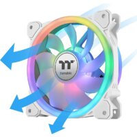 Комплект вентиляторов для корпуса с контроллером Thermaltake SWAFAN 12 RGB Radiator Fan TT Premium Edition White CL-F145-PL12SW-A - Превью изображения №4 — Интернет-магазин ПроЗаказ