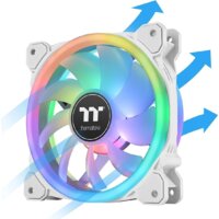 Комплект вентиляторов для корпуса с контроллером Thermaltake SWAFAN 12 RGB Radiator Fan TT Premium Edition White CL-F145-PL12SW-A - Превью изображения №3 — Интернет-магазин ПроЗаказ