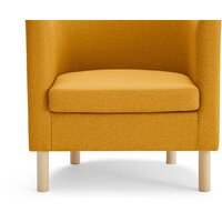 Интерьерное кресло Mio Tesoro Агата 351 (горчичный 1172) - Превью изображения №10 — Интернет-магазин ПроЗаказ