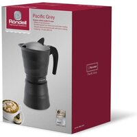 Гейзерная кофеварка Rondell Pacific Grey RDA-1901 - Превью изображения №5 — Интернет-магазин ПроЗаказ