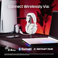 Наушники HyperX Cloud III S Wireless (белый) - Превью изображения №7 — Интернет-магазин ПроЗаказ