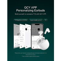 Наушники QCY MeloBuds T18 (белый) - Превью изображения №6 — Интернет-магазин ПроЗаказ