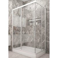 Душевой уголок Метакам Universal Pro 120x80 KKS_014547 (прозрачное стекло) - Превью изображения №2 — Интернет-магазин ПроЗаказ