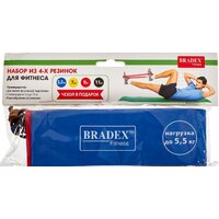 Набор фитнес резинок Bradex SF 0672 (3 шт, от 5.5 до 11 кг) - Превью изображения №14 — Интернет-магазин ПроЗаказ