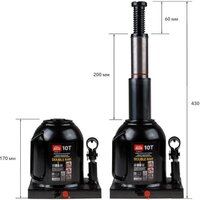 Бутылочный домкрат Startul Auto ST8026-10 10т - Превью изображения №2 — Интернет-магазин ПроЗаказ