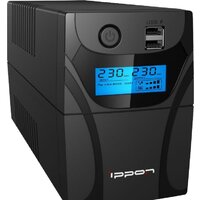 Источник бесперебойного питания IPPON Back Power Pro II 800 - Превью изображения №2 — Интернет-магазин ПроЗаказ