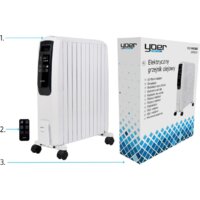 Масляный радиатор Yoer Inferno OFR1025W - Превью изображения №10 — Интернет-магазин ПроЗаказ