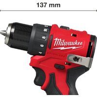 Дрель-шуруповерт Milwaukee M12 BLDDRC-0 4933499683 (без АКБ) - Превью изображения №2 — Интернет-магазин ПроЗаказ