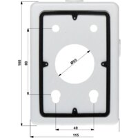 Крепление для камер видеонаблюдения Dahua DH-PFA120 - Превью изображения №3 — Интернет-магазин ПроЗаказ