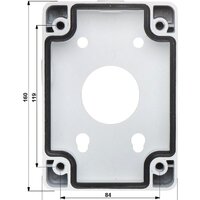 Крепление для камер видеонаблюдения Dahua DH-PFA120 - Превью изображения №4 — Интернет-магазин ПроЗаказ