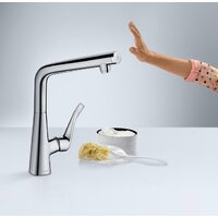 Смеситель Hansgrohe Metris Select 14883000 - Превью изображения №5 — Интернет-магазин ПроЗаказ