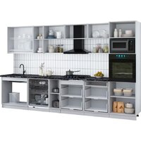 Готовая кухня Интерлиния Мила Gloss 3.5-ПМ1-2 (бордовый глянец/бордовый глянец/кастилло темный) - Превью изображения №4 — Интернет-магазин ПроЗаказ