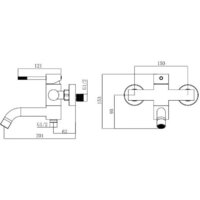 Смеситель Voda Vessel VSL54GM - Превью изображения №2 — Интернет-магазин ПроЗаказ