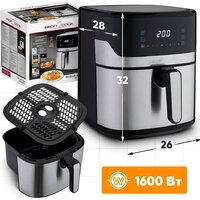 Аэрогриль (аэрофритюрница) ProfiCook PC-FR 1294 H - Превью изображения №5 — Интернет-магазин ПроЗаказ