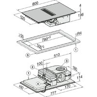 Варочная панель Miele KMDA 7473-1 FL-U Silence - Превью изображения №3 — Интернет-магазин ПроЗаказ