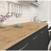 Готовая кухня Mio Tesoro Экстра-лайт 2.2 (антрацит/дуб бунратти) - Превью изображения №3 — Интернет-магазин ПроЗаказ