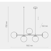 Подвесная люстра TK Lighting TKP6219 - Превью изображения №4 — Интернет-магазин ПроЗаказ