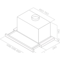 Кухонная вытяжка Elica Elite 14 Lux GRVT/A/90 (PRF0098879) - Превью изображения №4 — Интернет-магазин ПроЗаказ