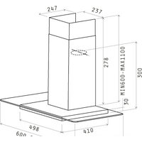 Кухонная вытяжка Elica Flat Glass IX/A/90 - Превью изображения №4 — Интернет-магазин ПроЗаказ