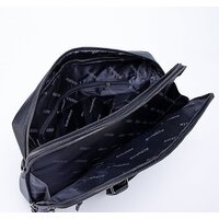 Мужская сумка Poshete 249-8193-8-BLK (черный) - Превью изображения №4 — Интернет-магазин ПроЗаказ