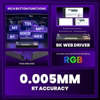 Клавиатура Royal Kludge RK68 HE Phantom (RK Mint) - Превью изображения №4 — Интернет-магазин ПроЗаказ