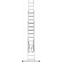 Лестница-стремянка Новая высота NV 223 алюминиевая трёхсекционная 3x11 ступеней - Превью изображения №4 — Интернет-магазин ПроЗаказ