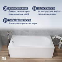 Ванна Lauter Haven 160x75 21202006 - Превью изображения №2 — Интернет-магазин ПроЗаказ