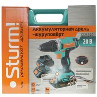 Дрель-шуруповерт Sturm CD3618T (с 2-мя АКБ, кейс) - Превью изображения №7 — Интернет-магазин ПроЗаказ